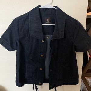 short sleeve coverup